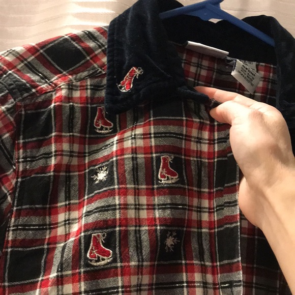 Long sleeve plaid shirt - Picture 2 of 5